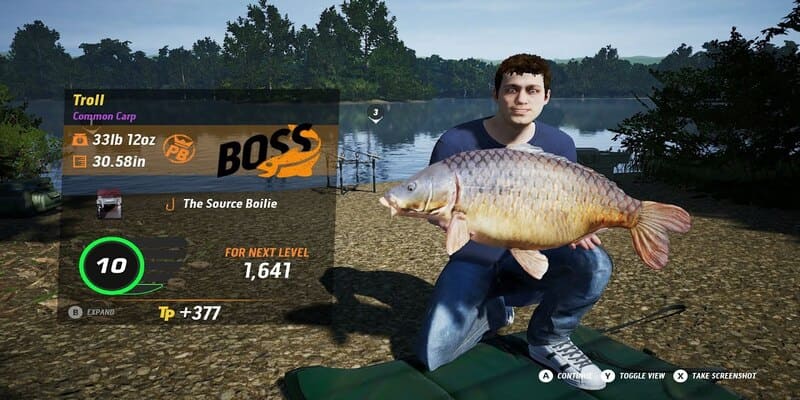 Explore the unique fishing information game