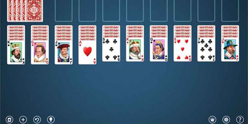 Top strategy when playing spider solitaire card games